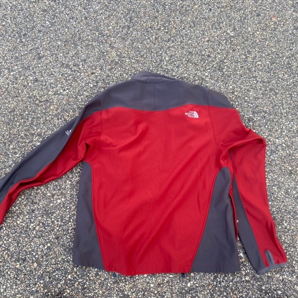 The North Face Mens Large Apex Soft Shell Full Zip Light Jacket - Picture 3 of 4